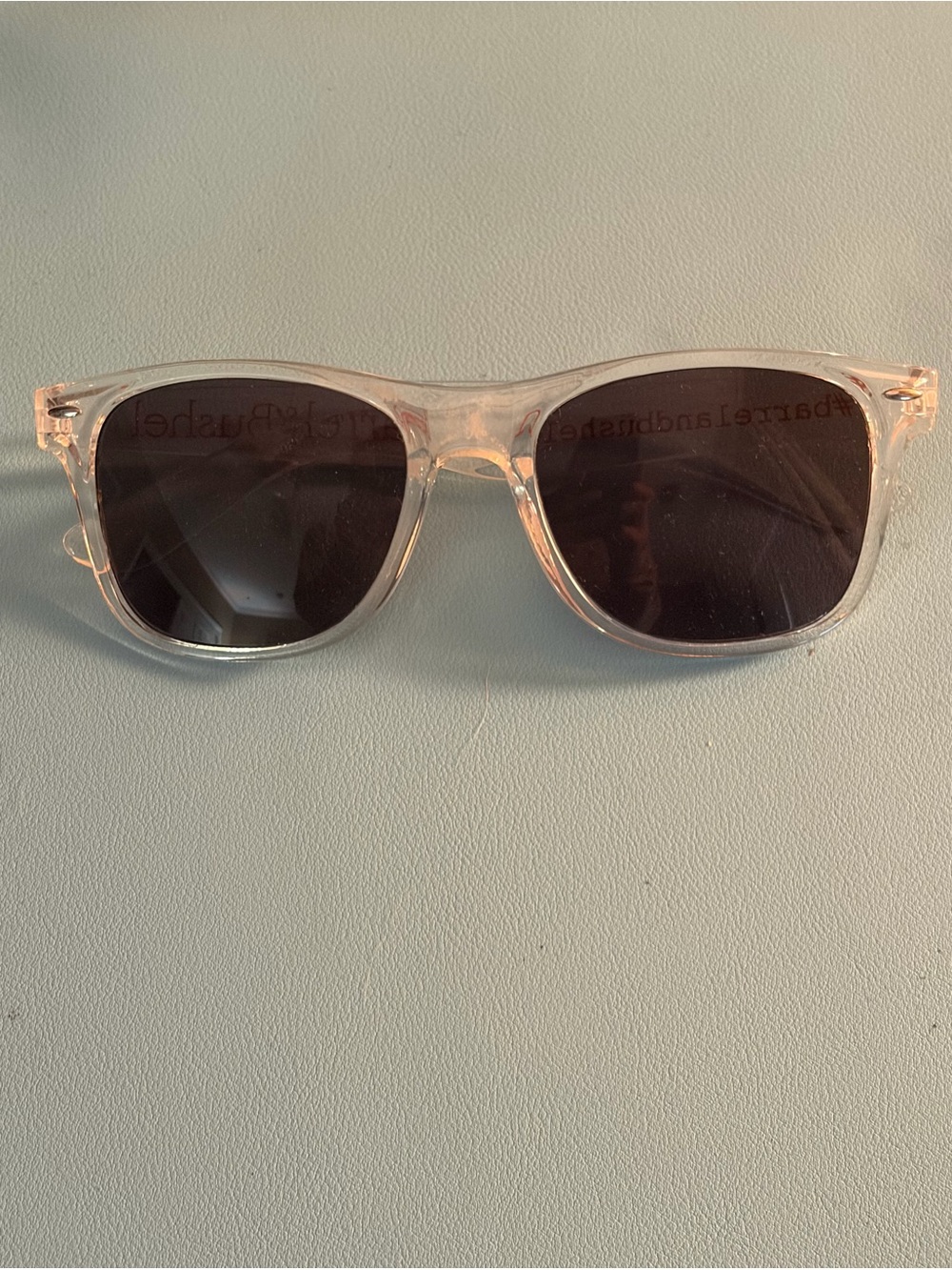🆓 | Clear Plastic Sunglasses from Barrel & Bushel